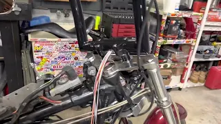 How to: internally wire handlebars (the EASY way) on Harley Davidson motorcycle