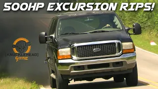 500 HP 7.3 Powerstroke Excursion Build - Project Towverlander Part 2 | Knucklehead Garage