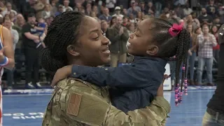 Harlem Globetrotters Plan a Military Family Reunion Surprise!