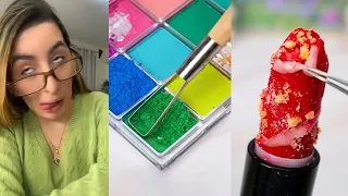 #50 ASMR Reparación De Maquillaje Satisfactoria l NUEVOS TIKTOK DE LEYDIS l Historia De Comedia