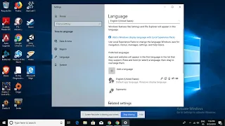 How to add the Esperanto Keyboard to Windows 10