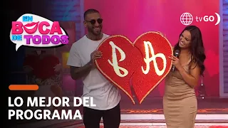 En Boca de Todos: Jota Benz and Angie Arizaga confess everything on "Te doy mi corazón" (TODAY)