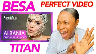 BESA - TITAN | ALBANIA 🇦🇱 | OFFICIAL MUSIC VIDEO  | EUROVISION 2024 |