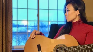 Tombe la Neige (Tuyết rơi - Her Yerde Kar Var) - Adamo | Arranged and played by Thu Le