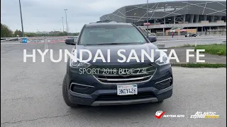 Авто из США. Привезли клиенту HYUNDAI SANTA FE SPORT (2018)