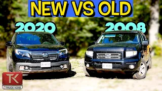 Old VS New - Is the 2020 Honda Ridgeline Truly Better than the Old One? + 0-60 MPH Drag Race!