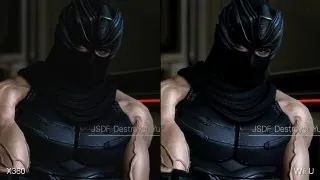 Ninja Gaiden 3 Wii U vs  Xbox 360 Comparison Video