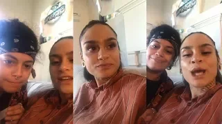 Kehlani | Instagram Live Stream | 23 November 2017 w/ Girlfriend Shaina