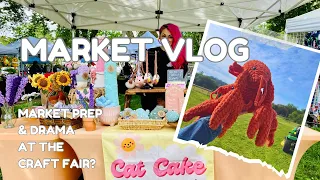 Crochet Market Vlog 🦞 Results & shenanigans ￼