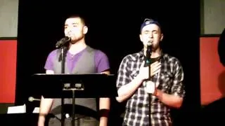 "Inside" sung by Brandon Chandler and Drew Overcash - Time Out Lounge on 4/22/12