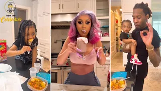 Cardi B Makes A Viral Spicy Bowl Recipe For Hubby Offset and Daughter Kulture! 🥘