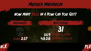 Murder Marathon Part 13 Friday the 13th Killer Puzzle