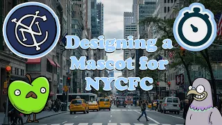 Designing the NYCFC Mascot!  With Post 90 Pod