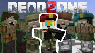 intenté sobrevivir a un apocalipsis zombie en minecraft (DEADZONE) 🤯