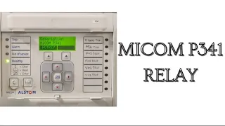 MICOM Alstom P341 relay settings | Relay setting #electrical#cement  #electrician #alstom #engineer
