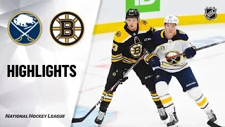 NHL Highlights | Sabres @ Bruins 11/21/19