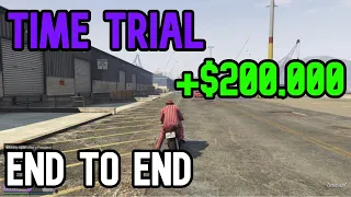 Gta 5 Time Trial This Week (End To End) - How To make Fast $200k