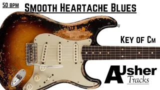 Smooth Heartache Blues Guitar Backing Track Jam in C minor