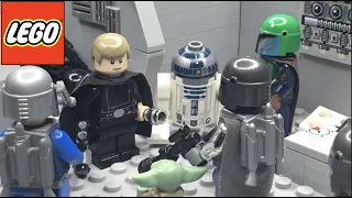 Rescue Baby Yoda/Grogu--The Mandalorian Lego Star Wars Stop Motion Part 2