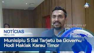 MAPPF Identifika Ona Munisípiu Lima Sai Tarjetu ba Governu Hodi Haki’ak Karau Timor