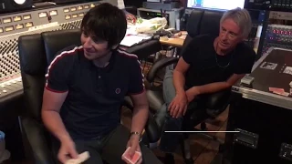 The Magic Mod with Paul Weller and his band  in the Studio