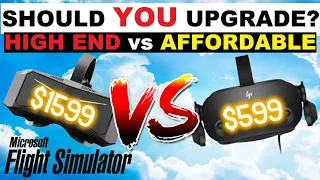 PIMAX CRYSTAL vs HP REVERB G2 - A Worthy UPGRADE? Let's DISCUSS! Microsoft Flight Simulator