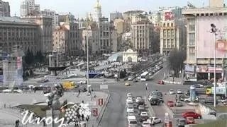 Independence Square - Ukraine Travel Video