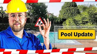 Es geht weiter am XXL POOL 😱🔥Update am POOL mit Timos PAPA !! VLOG