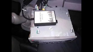 Установка в штатную магнитолу USB/SD/Mp3/AUX Renault Kangoo