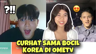 REAKSI DIA PAS TAU AKU NEMBAK COWOK DULUAN 🥺 #ometv #omegle