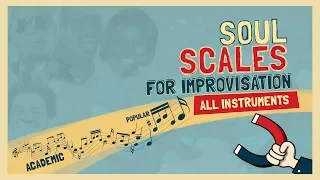 Soul Scales (major Blues scale)  for Improvisation - All instruments - part 1