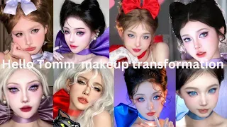 Hello Tom girlfriend | Asian makeup transformation | makeup transformation