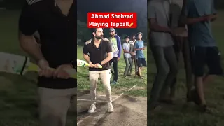 Ahmed Shehzad Playing Tapball cricket || #cricketshorts #cricketedit #shorts