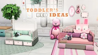 Toddler's bed ideas in The sims 4 #shorts #short