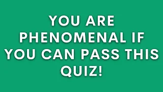 Are You about 60 Years Old And Is Your Brain Still Young? Let's See With This Trivia Quiz!
