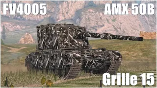 FV4005, AMX 50B & Grille 15 ● WoT Blitz