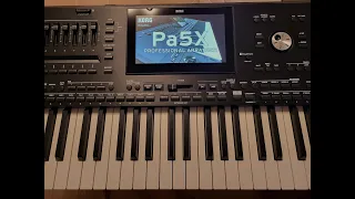 Кавер на песню АИГЕЛ - Пыяла на Korg PA5X