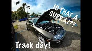 TRACK DAY! PASSAT, SUPRA,MIATA,EVOS!!! (ITS A SUPRA!!!)