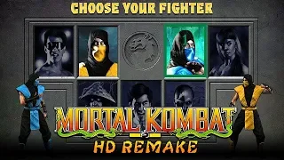 Mortal Kombat 1 HD remake. (FAN-GAME)