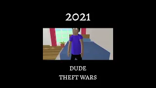 Evolution Of Dude Theft Wars 2017 to 2023 :)