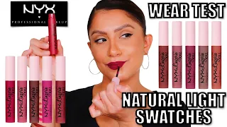 NYX *NEW* LIP LINGERIE XXL MATTE LIQUID LIPSTICK IN NATURAL LIGHT & WEAR TEST | MagdalineJanet