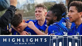 HIGHLIGHTS | Bath City vs St Albans City | National League South | 18th March 2023