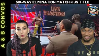 Six-Way Elimination Match for United States Title Shot - Live Reaction | Monday Night Raw 1/16/23