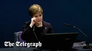 Nicola Sturgeon cries giving evidence at Covid Inquiry