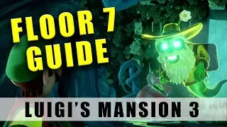 Luigi's Mansion 3 Floor 7 walkthrough - 100% Garden Suites guide (No Commentary)