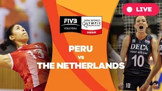 Peru v Netherlands - 2016 Women's World Olympic Qualification Tournament