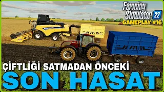 ÇİFTLİĞİ SATMADAN ÖNCEKİ SON HASADIMIZI YAPTIK 🚜 TRAKTÖR ALMAK YERİNE VALTRA'YI FULLEDİK #55_ragnar