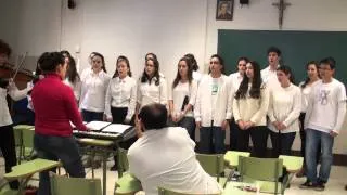 4º A Y C ESO CORO VOIS SUR TON CHEMIN - Colegio Marista "La Inmaculada" de Granada