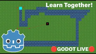 🔴 LIVE GROUP GODOT LESSON 🔴 LEARN GODOT HERE