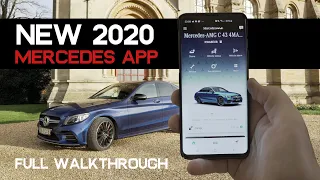 ALL NEW 2020 Mercedes Me App full walkthrough